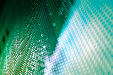 CloseUp LED blurred screen. LED soft focus background. abstract background ideal for design.