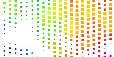 Light Multicolor vector pattern in square style.