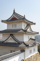 Akashi-jo (Akashi castle) in Hyogo prefecture in Japan
