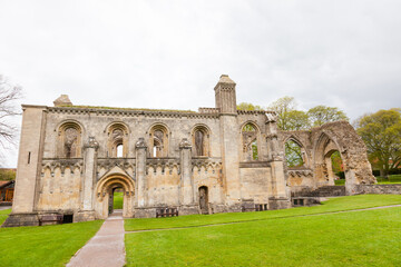 glastonbury abbey in uk