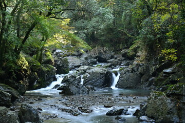 高槻摂津峡渓谷の夫婦岩