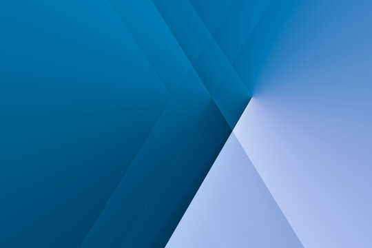 Illustration of a background of triangles. The color is blue.