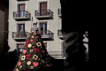 Obraz premium Foto de la plaza del Torico en Teruel 