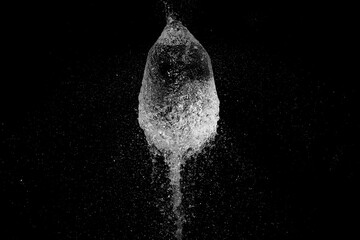 Close up of water splash