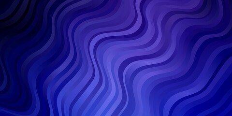 Light Purple vector background with bent lines.