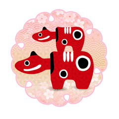 丑　年賀状　干支　アイコン