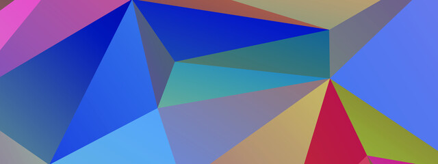 Abstract Color Polygon Background Design, Abstract Geometric Origami Style With Gradient. Presentation,Website, Backdrop, Cover,Banner,Pattern Template