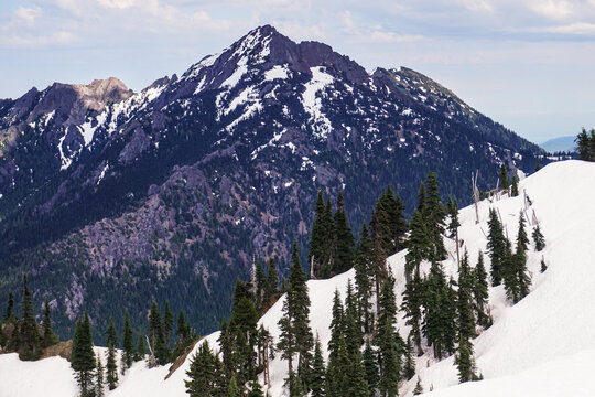 winter mountain landscape