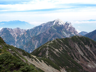 Fototapeta premium 秋の甲斐駒ヶ岳