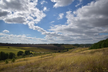 landscape with clouds