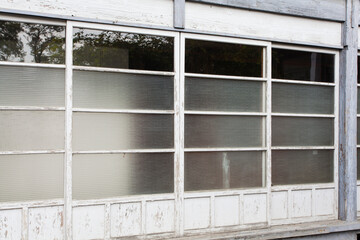 富岡製糸場　寄宿舎の窓