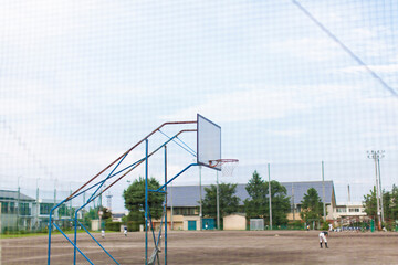 Obraz premium 学校のグラウンド