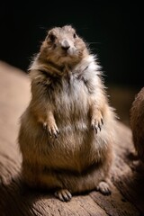 prairie dog on the ground