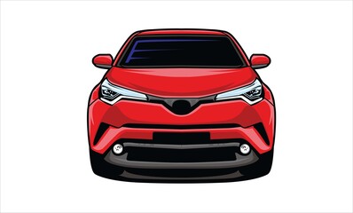 Plakat illustrator car vector