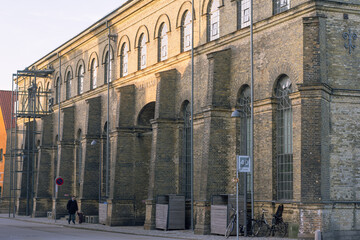 Fototapeta premium LIFESTYLE AND CITYSCAPE FROM COPENHAGUE, DENMARK, MARCH, 2019