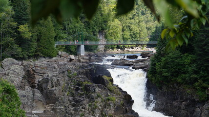 Fototapeta na wymiar waterfall in the forest