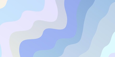 Light Pink, Blue vector backdrop with bent lines.