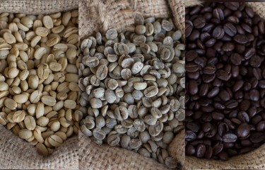 Coffee beans.