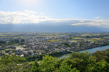 Naklejka premium 松本市街
