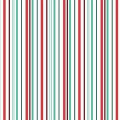 Vertical striped pattern. Vector background for template, design holiday projects. Turquoise, red and blue.
