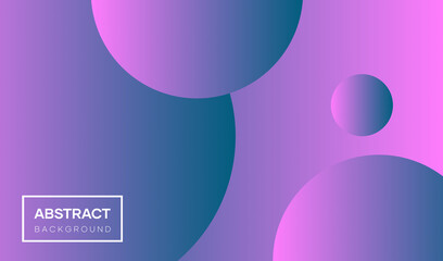 Abstract geometric background. Trendy gradient shapes composition, suitable for website wallpapers, banners, covers, and advertisements. Vector