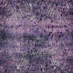 Dark moody purple and green seamless textural repeat pattern. Highly intricate and deeply detailed background swatch. Luxurious rich fashion textile feel.