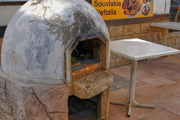 traditional stone oven for making bread