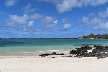 Beautiful tropical beach with amazing colors.