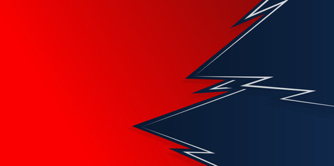 Abstract blue geometric shape futuristic background