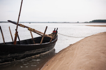 boat ready for the sea ride