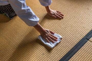 日本の掃除　 traditional Japanese house cleaning