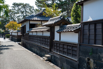 山口県萩市　萩城下町の風景