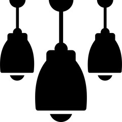 
A modern style hanging decoration light
