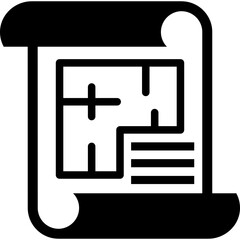 
An architectural construction plan
