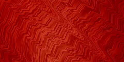 Light Orange vector texture with wry lines.