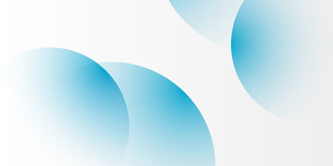 Simple blue white abstract presentation background with light blue circles. Vector illustration design for presentation, banner, cover, web, flyer, card, poster, wallpaper, texture, slide, magazine