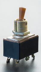 radio component switch close-up