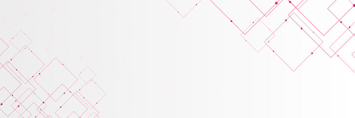 Red white tech banner design background. Vector illustration design for presentation, banner, cover, web, flyer, card, poster, wallpaper, texture, slide, magazine