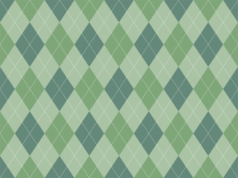 Argyle pattern seamless. Fabric texture background. Classic argill vector ornament