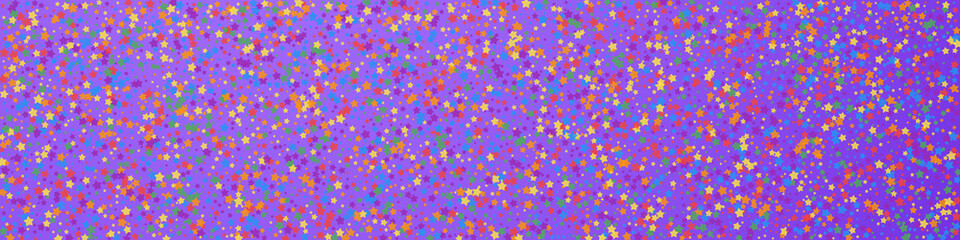 Festive delightful confetti. Celebration stars. Ra