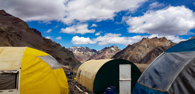 Plaza de Mulas 4300 meters - Base Camp Aconcagua