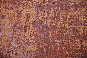 Dark worn rusty metal background texture.