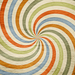 retro sun rays on old grunge paper