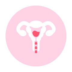 Periods. Menstruation. Flat vector illustration