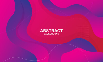 Colorful geometric background. Liquid color background design. Fluid shapes composition. Eps10 vector