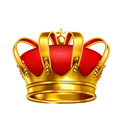 Realistic Monarch Crown Composition