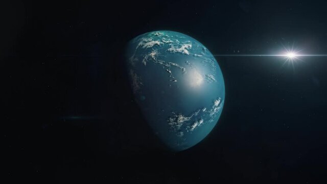 Habitable Exoplanet - Ocean World