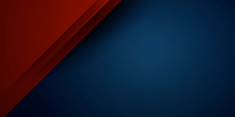 Abstract 3d dark blue background with a combination of luminous red overlap style graphic design element 