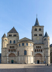 Fototapeta na wymiar Roman Monuments, Cathedral of St Peter (Trier Dom) and Church of Our Lady, UNESCO World Heritage Site