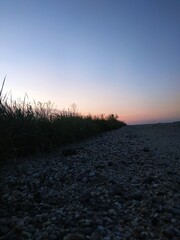 sunrise over the river